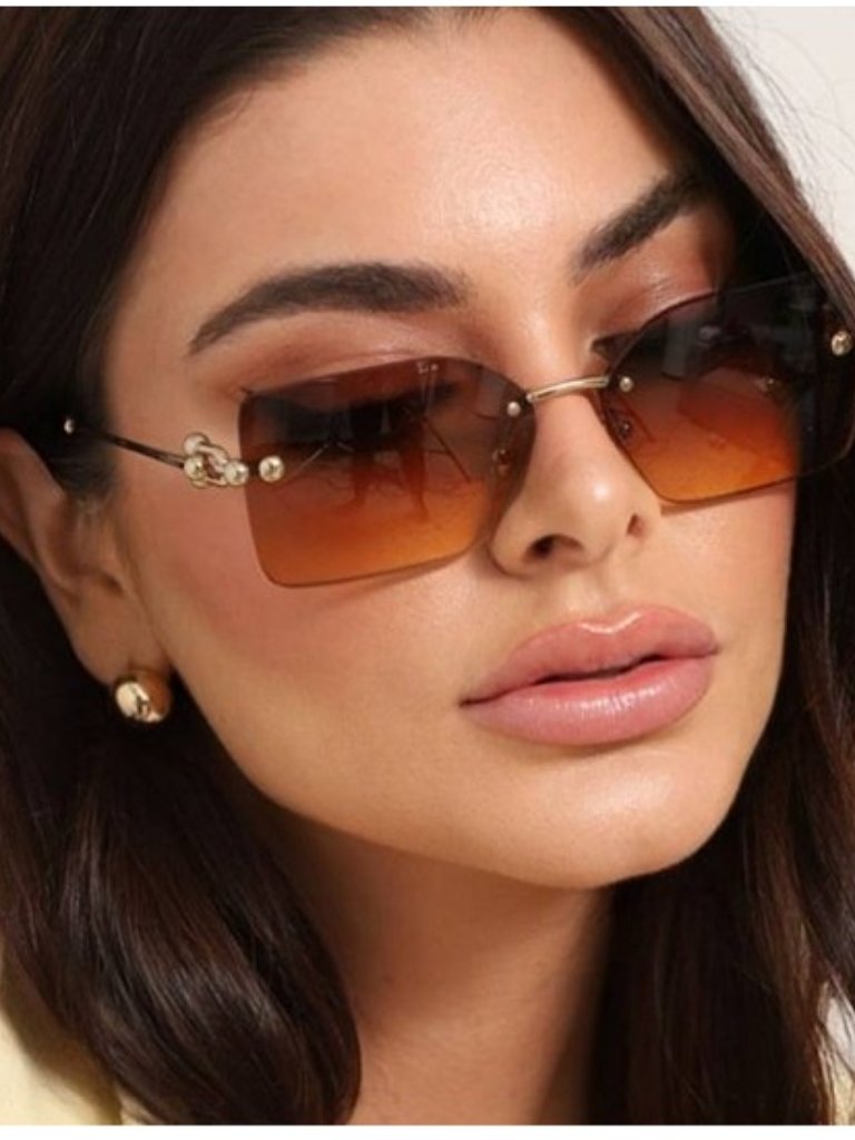 Tiffany & Co Tf3088 618978 Sunglasses Pale Gold Rectangle Frame
